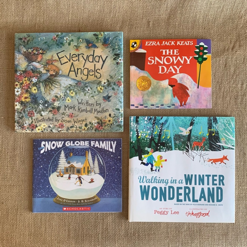 Preschool Books Snowy Day, Snow Globe Family, Winter Wonderland, Everyday Angels